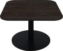 Sydney - Table à café - 31.5'' L x 31.5'' l  x 16" H - Noir & Bois foncé