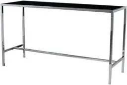 Tonic - Communal table - Close - Stainless & Black