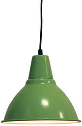 Aloes pendant lamp - 10" Dia x 10" H - Green
