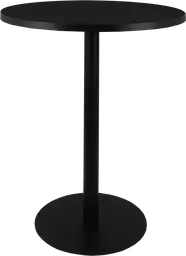 Sydney - Table bistro rond (AVEC CADRE) - 36'' D x 40" H - Noir