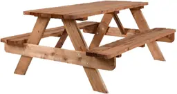 Picnic table - Brown wood