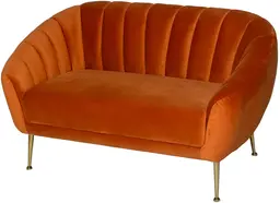 Adaline - Sofa - Burnt orange