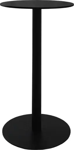 Sydney - Table cocktail rond - 24'' D x 40" H - Noir
