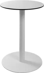 Sydney - Table cocktail rond - 24'' D x 30" H - Blanc