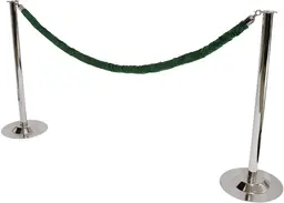 Corde velours VIP - 6' L - Vert