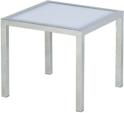 Piccolo end table - Close - White