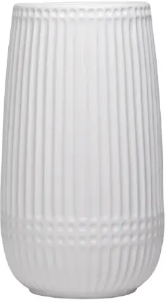 Aurora - Vase - 5.5’’ D x 9.5’’ H - Blanc