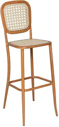 Provence - Stool - Brown & White