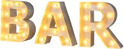 B-A-R sign - Grey