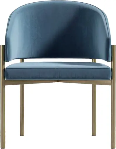 James fauteuil - Bleu capri