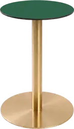 Sydney - Table cocktail rond - 24'' D x 30" H - Or & Vert