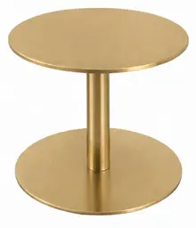 Sydney - Coffee table round - 24'' Dia x 16" H - Gold