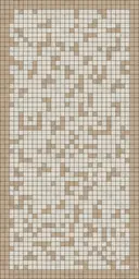 Castello plancher - 6'6" L x 10' l - Beige & Blanc