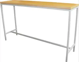Tonic - Communal table - Close - Stainless & Scandinave wood