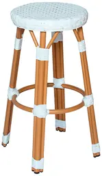 Azur Stool - White & Beige