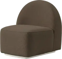 Luna - Sofa trapèze - Brun vison