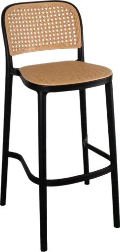 Marseille - Tabouret - Noir