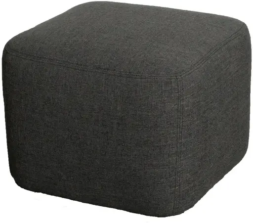 Malibu - Pouf carré - Charcoal