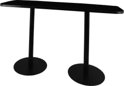Sydney - Table commune (AVEC CADRE) - 72'' L x 24'' l x 40" H - Noir