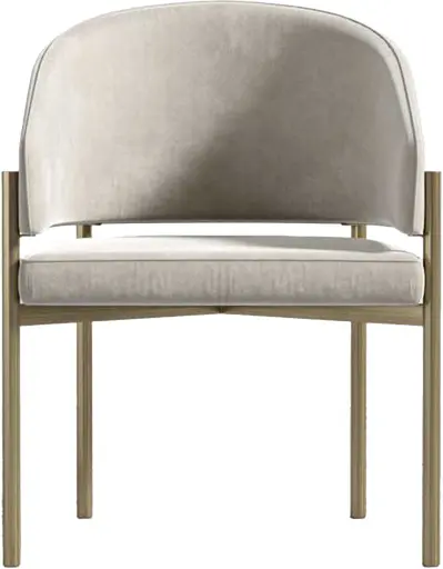 James fauteuil - Crème
