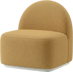 Luna - Sofa droit - Jaune miel
