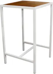 Tonic - Cocktail table - White & Brown wood