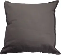 Plain cushion - Dark grey