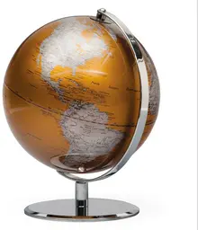 Earth globe - Gold