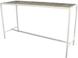 Tonic - Communal table - Close - White & Grey wood