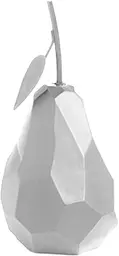 Geometric pear - White