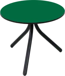 Bloom - Table à café rond - 24'' D x 16" H - Noir & Vert