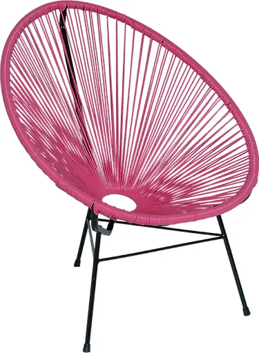 Acapulco chaise - Fuchsia