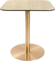 Sydney - Table bistro - 31.5'' L x 31.5'' l x 30" H - Or & Bois clair