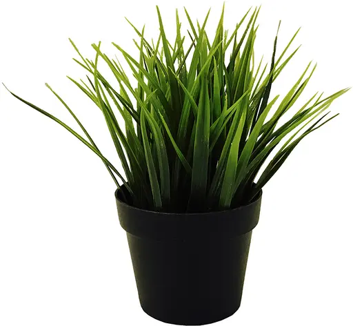 Artificial Greenery plant - 8.5" H - Green