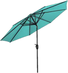 Atwater umbrella - 9' Dia x 8' H - Turquoise