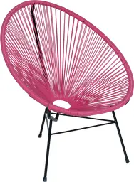 Acapulco chaise - Fuchsia