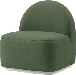Luna - Sofa droit - Vert alpin