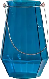 Scuba lanterne - 6.25’’ D x 9.5’’ H - Bleu