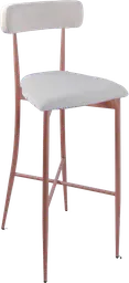 Margot - Stool - Blush & Ivory