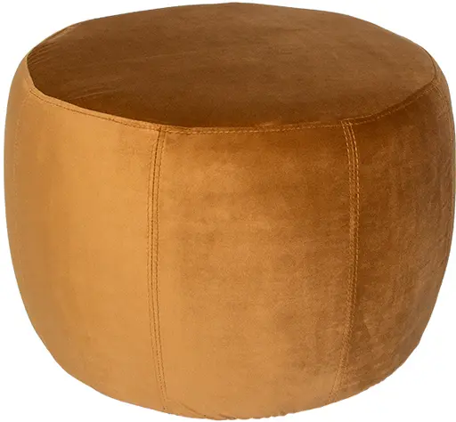 Paloma pouf - Large - Golden honey