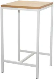 Tonic - Cocktail table - White & Natural wood