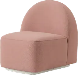 Luna - Sofa trapèze - Rose blush