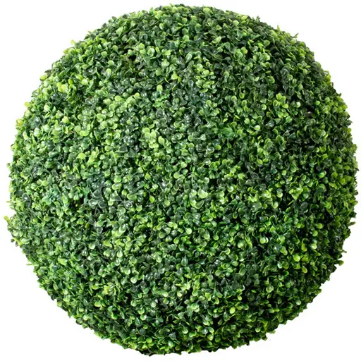Boule végétale artificielle - 12" D - Buis