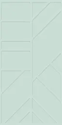 Mur - 4' L x 8' H - Jardin - Vert pâle