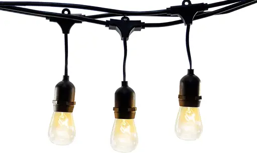 Edison string light - 48' L - Warm white