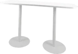 Sydney - Table commune (AVEC CADRE) - 72'' L x 24'' l x 40" H - Blanc