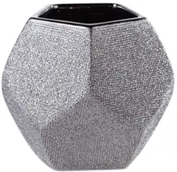Orion - Votive - 6" Dia x 5" H - Silver
