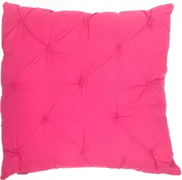 Coussin capitonné - Rose