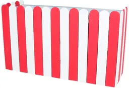 Bazzar bar 6' - Rouge et Blanc