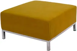 Scarlette ottoman - Jaune moutarde